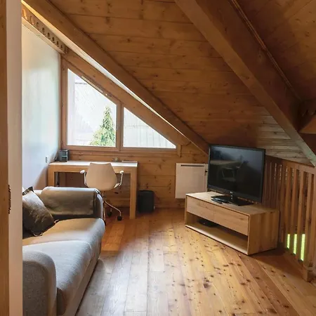 アパート Vallet 12 - Alpes Travel - Central - Sleeps 8 シャモニー